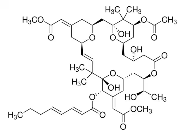 Bryostatin 1 structure, CAS 83314-01-6