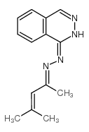 Budralazine structure, CAS 36798-79-5
