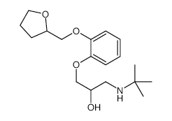 Bufetolol structure, CAS 53684-49-4
