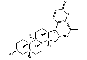 Bufotalin structure, CAS 471-95-4