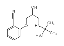 Bunitrolol structure, CAS 34915-68-9