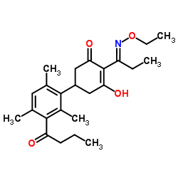 Butroxydim structure, CAS 138164-12-2