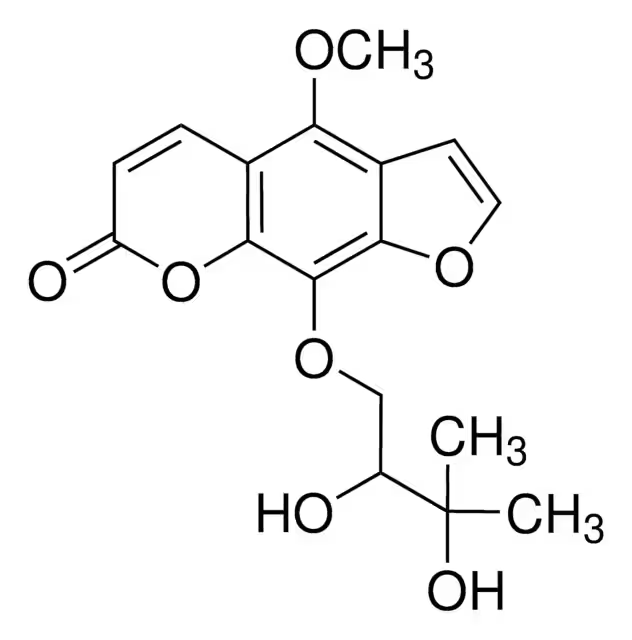 Byakangelicin structure, CAS 19573-01-4