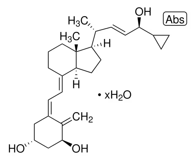 Calcipotriol structure, CAS 112828-00-9