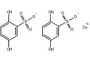 Calcium dobesilate monohydrate structure, CAS 20123-80-2