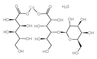 Calcium glubionate structure, CAS 12569-38-9