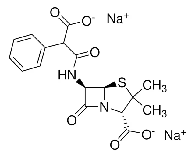 Carbenicillin disodium structure, CAS 4800-94-6