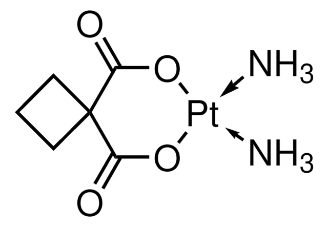 Carboplatin structure, CAS 41575-94-4