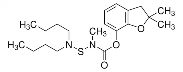 Carbosulfan structure, CAS 55285-14-8