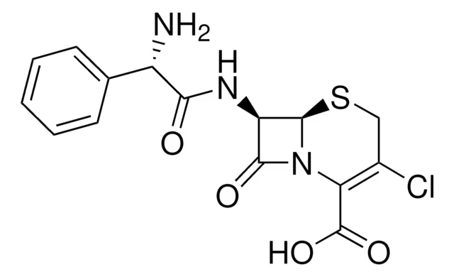Cefaclor monohydrate structure, CAS 53994-73-3