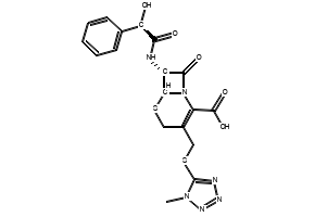 Cefamandole structure, CAS 34444-01-4
