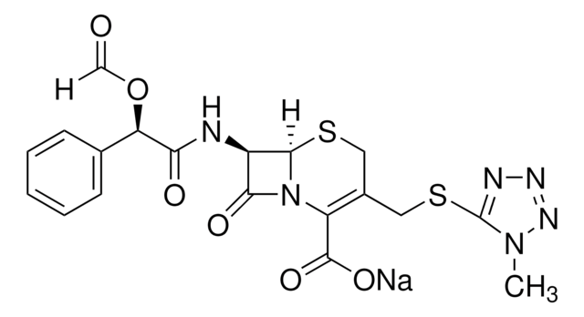 Cefamandole nafate structure, CAS 42540-40-9
