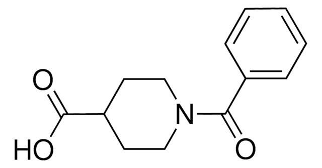 1-Benzoylpiperidine-4-carboxylic acid structure, CAS 5274-99-7