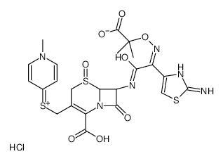 Cefmepidium chloride structure, CAS 107452-79-9