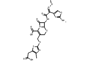Cefodizime structure, CAS 69739-16-8
