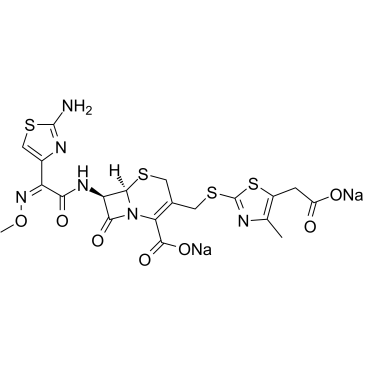 Cefodizime sodium structure, CAS 86329-79-5