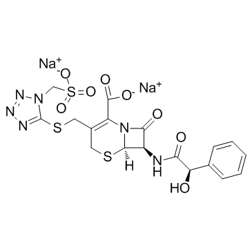 Cefonicid sodium structure, CAS 61270-78-8