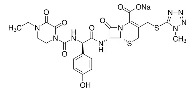 Cefoperazone sodium structure, CAS 62893-20-3