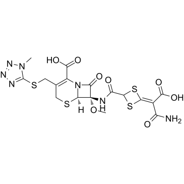 Cefotetan; Cefotetan sodium structure, CAS 69712-56-7