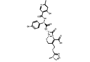 Cefpiramide structure, CAS 70797-11-4
