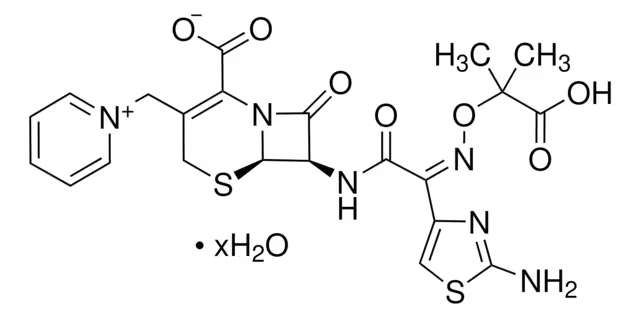 Ceftazidime structure, CAS 72558-82-8