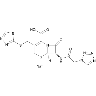Ceftezole sodium structure, CAS 41136-22-5