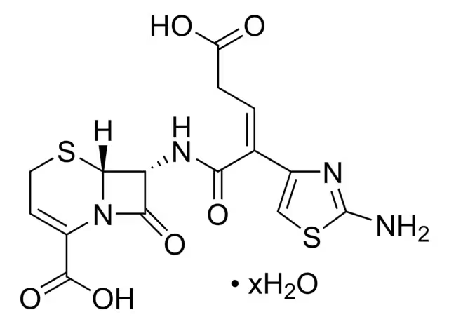 Ceftibuten structure, CAS 97519-39-6