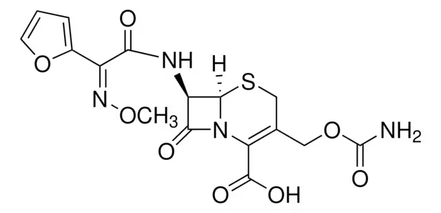 Cefuroxime axetil structure, CAS 55268-75-2