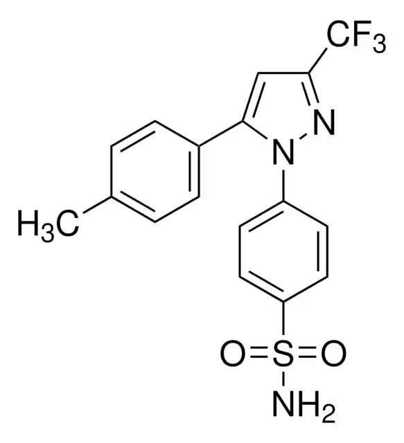 Celecoxib structure, CAS 169590-42-5