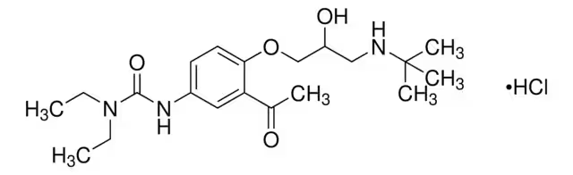 Celiprolol structure, CAS 56980-93-9