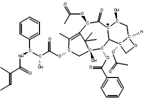 Cephalomannine structure, CAS 71610-00-9