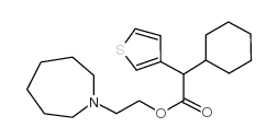 Cetiedil structure, CAS 14176-10-4