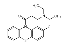 Chloracyzine structure, CAS 800-22-6