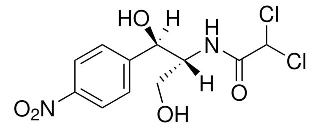 Chloramphenicol structure, CAS 56-75-7