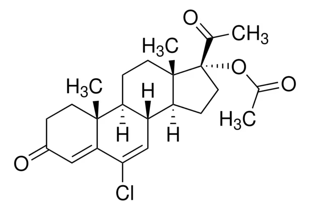 Chlormadinon structure, CAS 1961-77-9