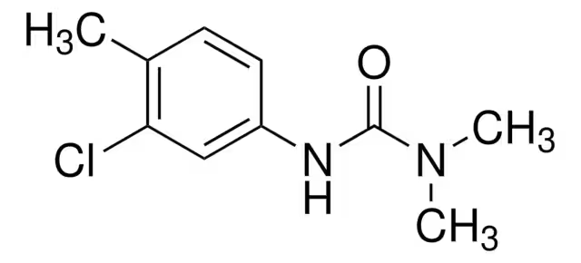 Chlorotoluron structure, CAS 15545-48-9