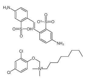 Chlorphenoctium amsonate structure, CAS 7168-18-5