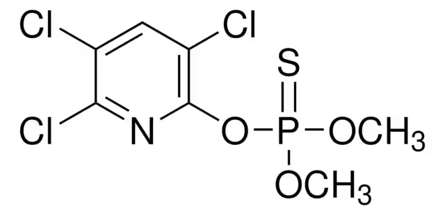 Chlorpyrifos-methyl structure, CAS 5598-13-0