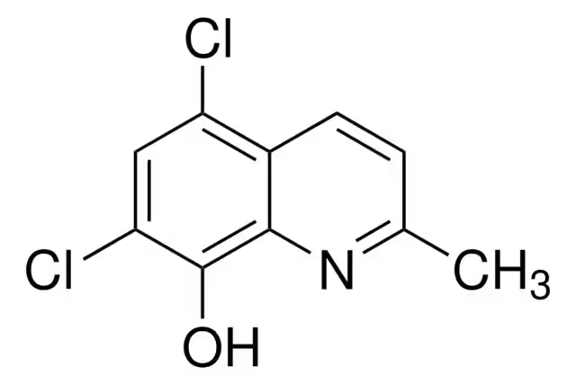 Chlorquinaldol structure, CAS 72-80-0