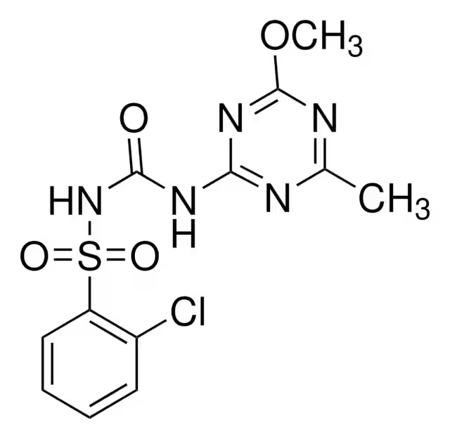 Chlorsulfuron structure, CAS 64902-72-3