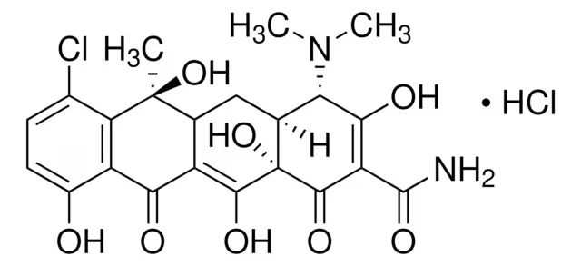 Chlortetracycline hydrochloride structure, CAS 64-72-2