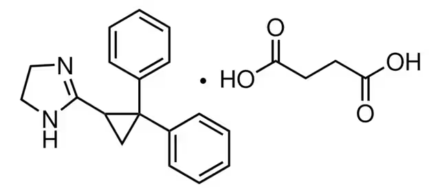 Cibenzoline structure, CAS 53267-01-9