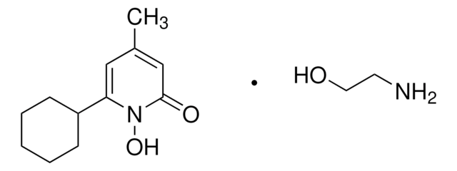 Ciclopirox olamine structure, CAS 41621-49-2