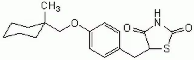 Ciglitazone structure, CAS 74772-77-3