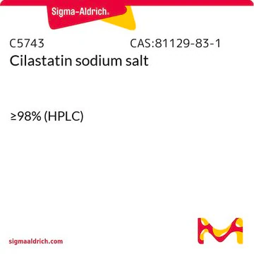 Cilastatin sodium structure, CAS 81129-83-1