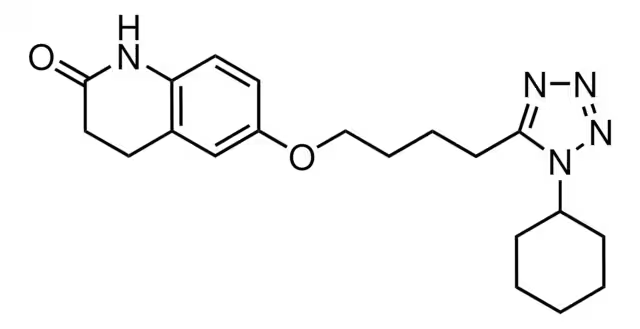 Cilostazol structure, CAS 73963-72-1