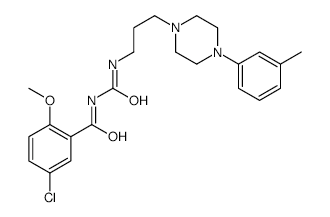 Ciltoprazine structure, CAS 54063-30-8