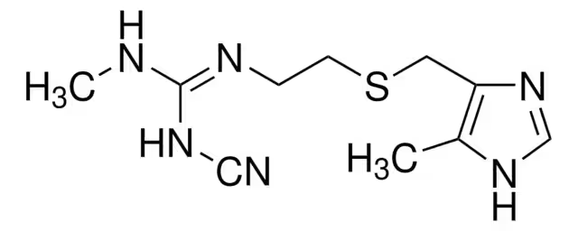 Cimetidine structure, CAS 51481-61-9