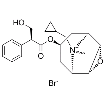 Cimetropium bromide structure, CAS 51598-60-8