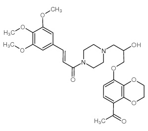 Cinepaxadil structure, CAS 69118-25-8